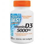 Doctor's Best Витамин D3 5000 МЕ
